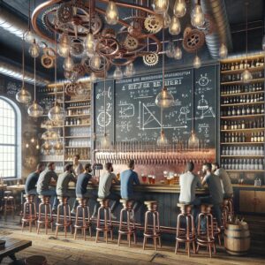 Engineering-themed craft brewery concept