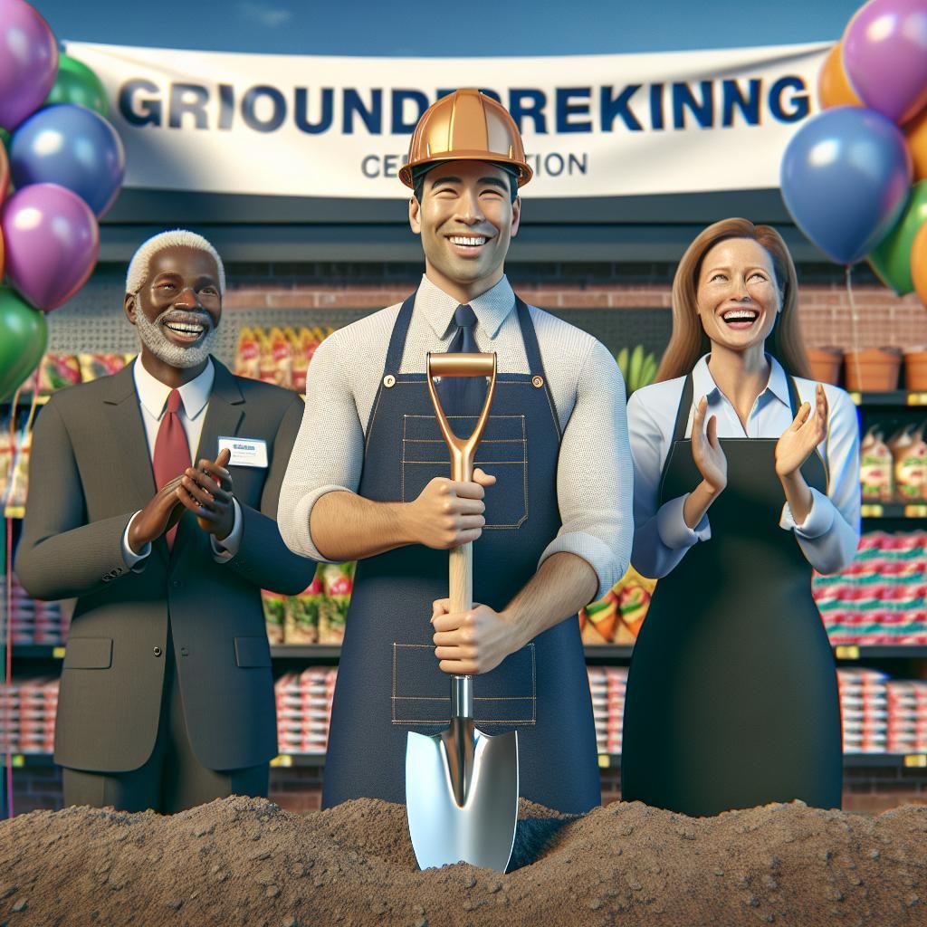 Grocery Store Groundbreaking Celebration