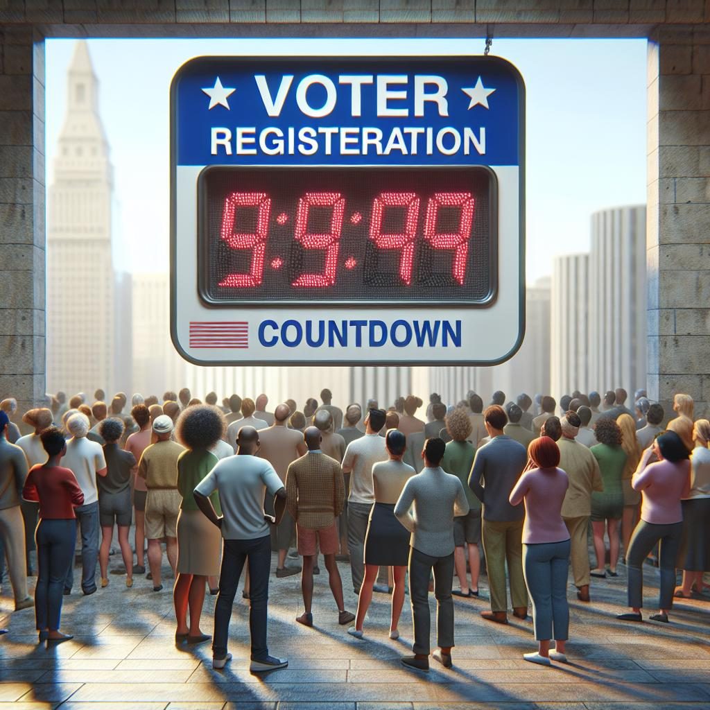 Voter Registration Countdown