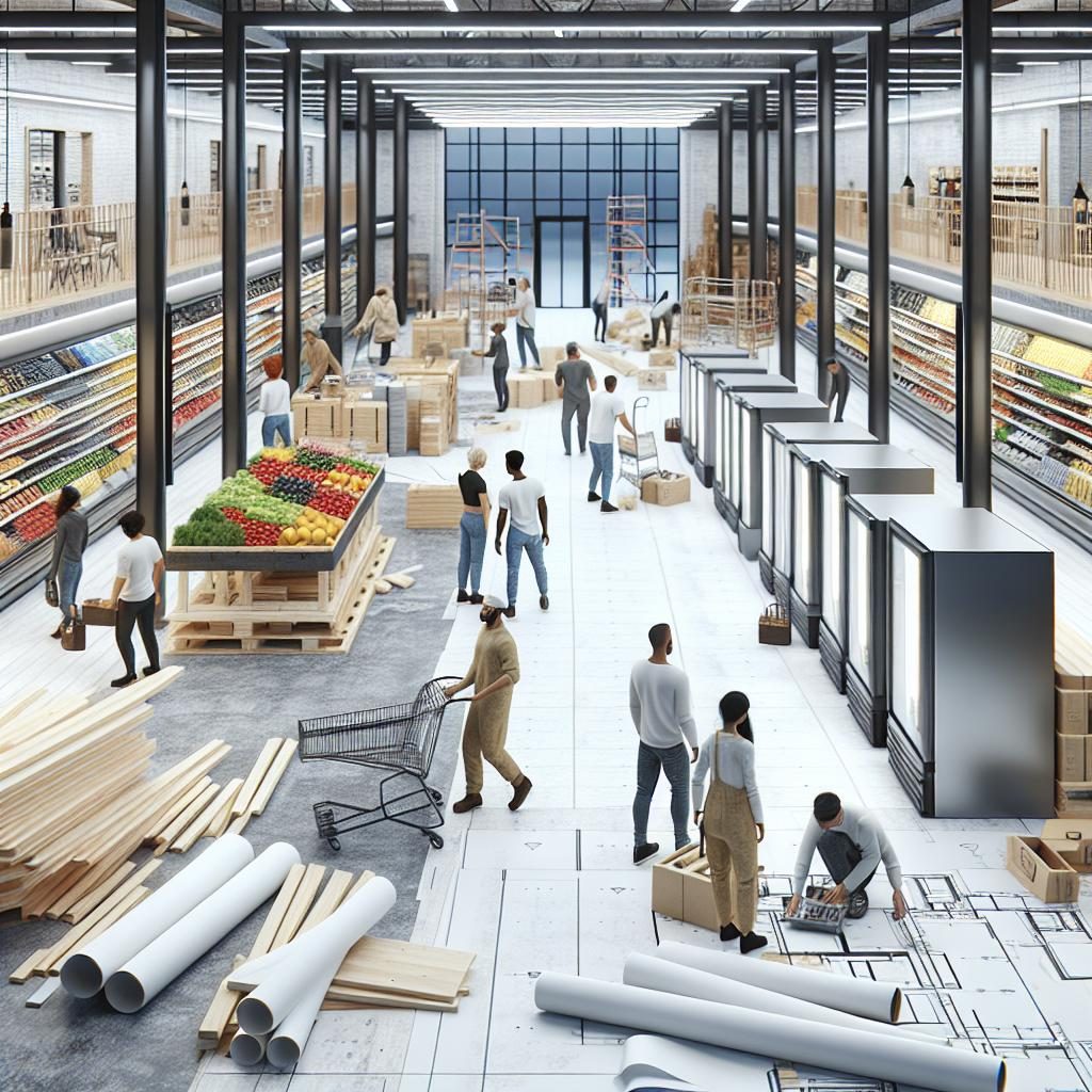 Grocery store renovation