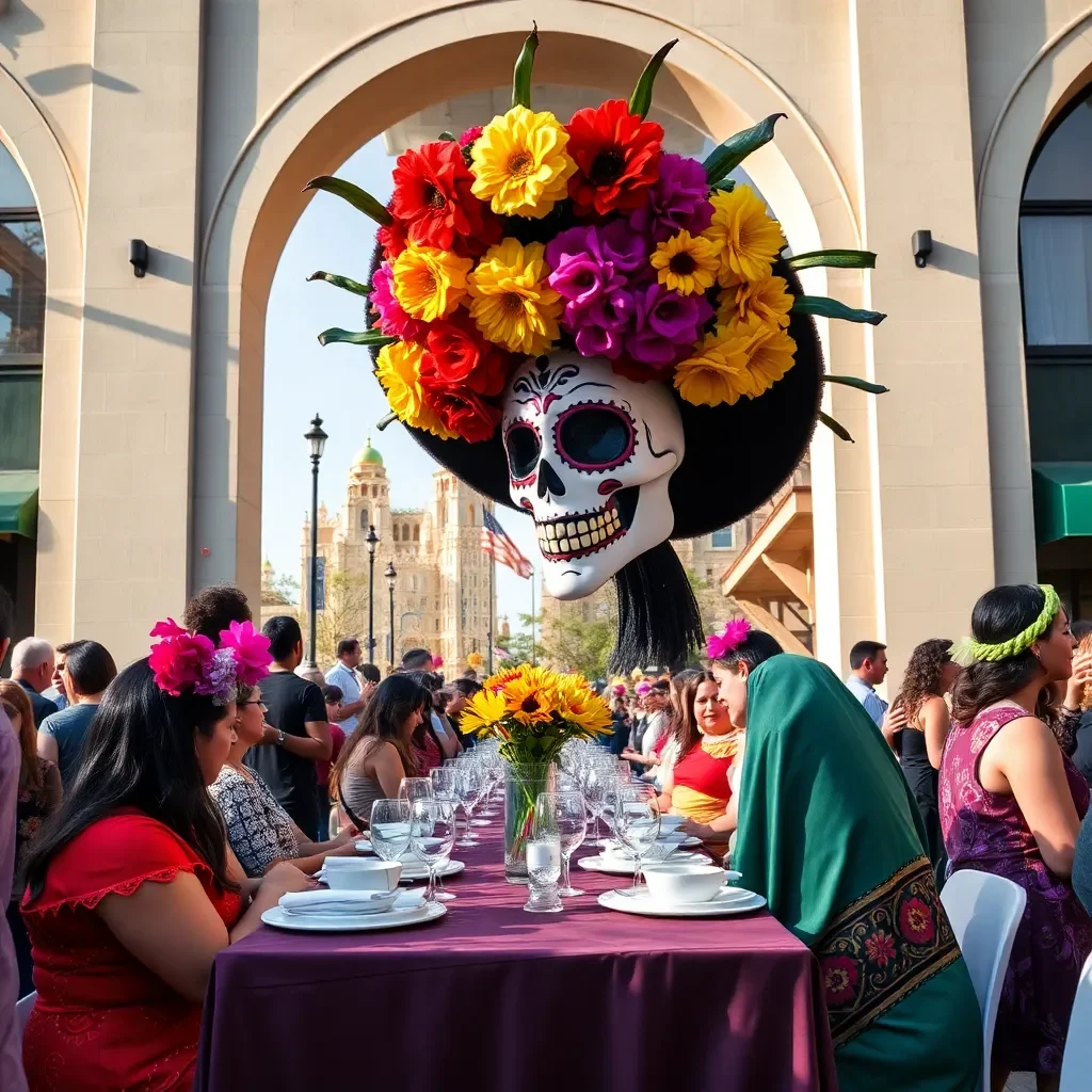 Georgetown Hosts Vibrant Dia De Los Muertos Lunchtime Celebration on November 1st