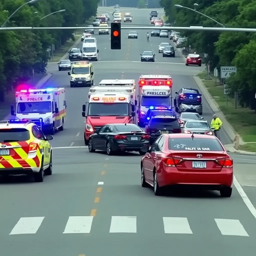 Pflugerville Traffic Collision Involving Five Vehicles Prompts Emergency Response and Investigations