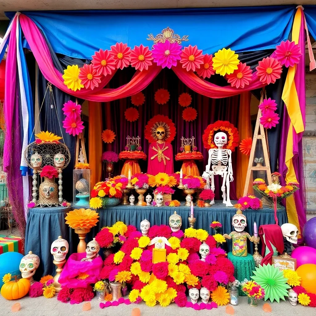 Round Rock Hosts Colorful Festivities for 10th Annual Dia De Los Muertos Celebration