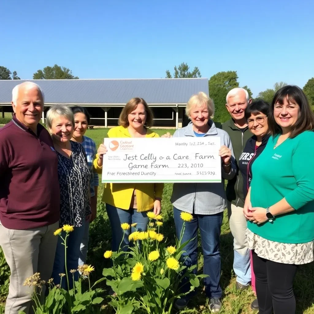 Georgetown Nonprofit Simple Sparrow Care Farm Receives Inaugural $5,000 Founders Grant from Seeds of Strength