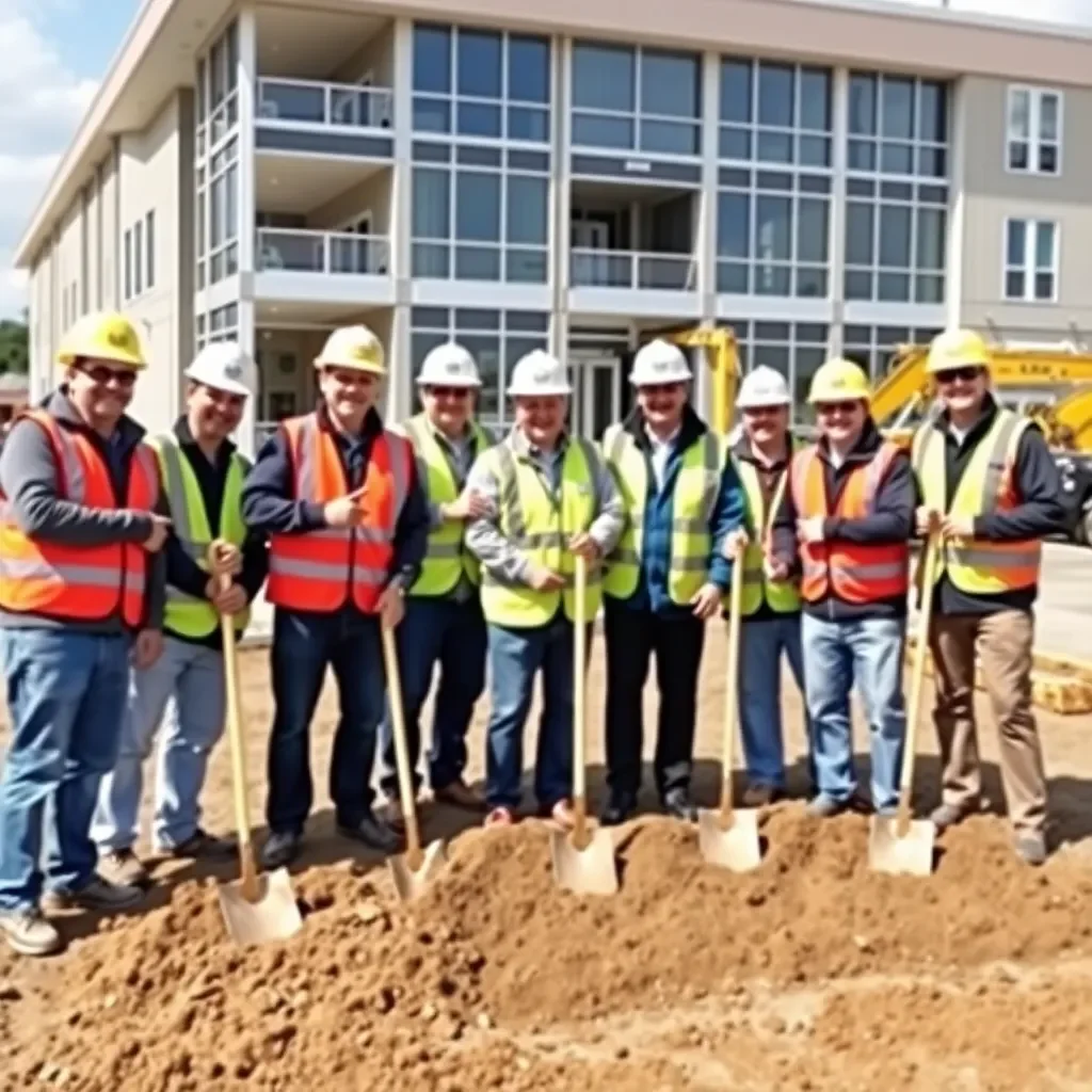 Georgetown Kickstarts Economic Growth with Groundbreaking of GTX Building 2