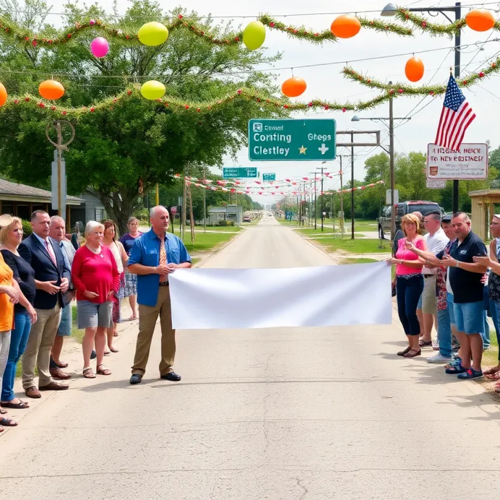 Community celebration marking the completion of Corridor C in Georgetown