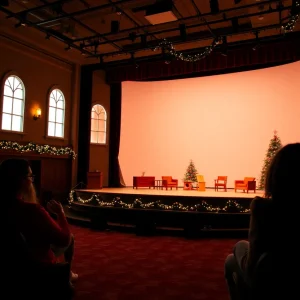 Scene from the holiday production of It’s a Wonderful Life in Round Rock