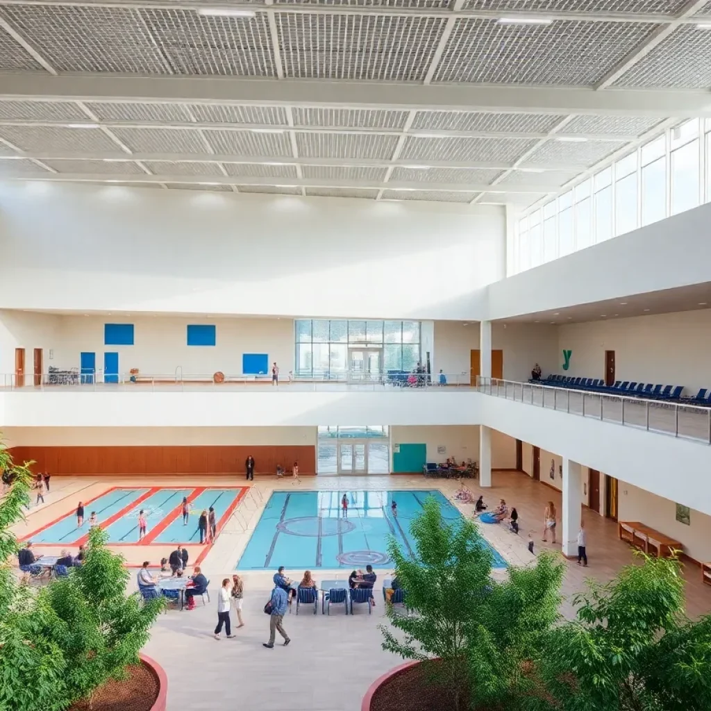 Rendering of the new YMCA facility in Georgetown