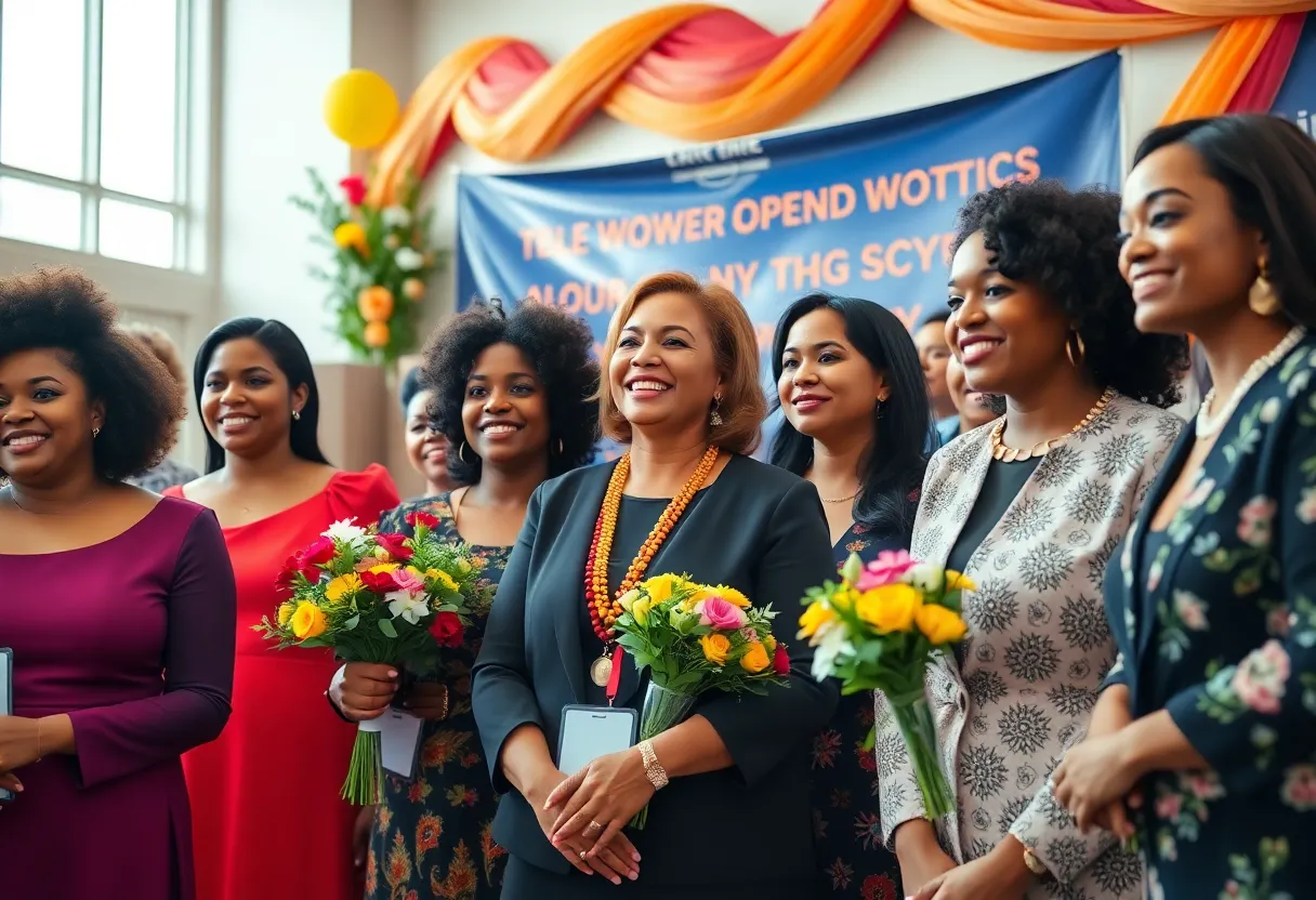 Participants at the Women of Wilco Awards Ceremony celebrating women's achievements