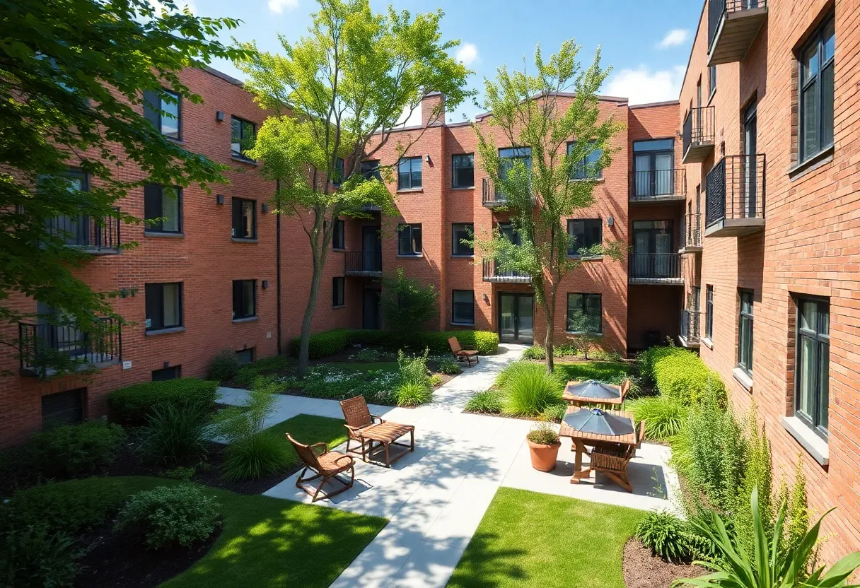 Cady Lofts housing complex in Austin offering support for the homeless