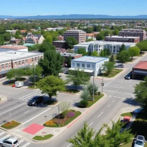 Scenic view of Georgetown illustrating city upgrades and community enhancements.