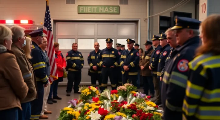 Georgetown Community Pays Tribute to Firefighter Kurt Lentz