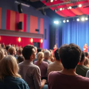 Audience enjoying a performance at Penfold Theatre Company